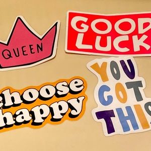 They don’t have a specific brand they are just stickers lol